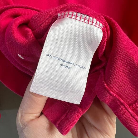 Lands’ End Pink 100% Cotton Turtleneck Shaped Fit Long sleeve Top Sz Small (6-8) - Picture 6 of 8